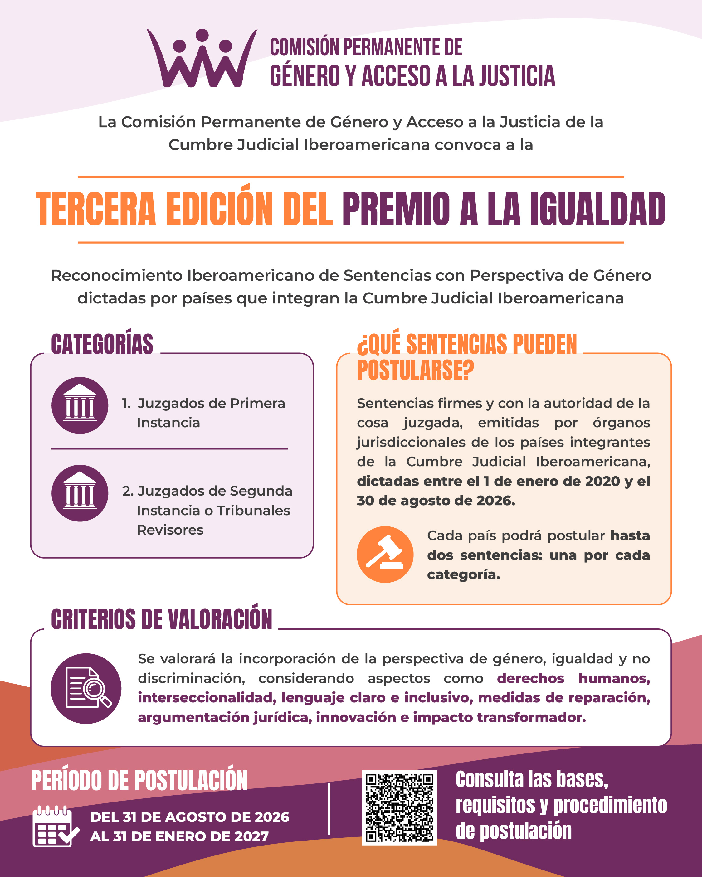  Tercera edición de premio a la igualdad